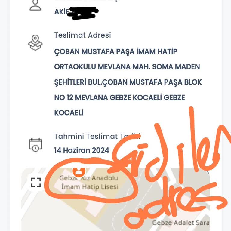 Yurtiçi Kargo Gebze GOSB Şubesi Ürünü Teslim Etmeyip Gelin Alın Diyor