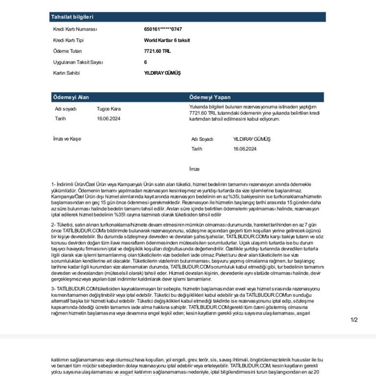 Smart Holiday Hotel Tatilbudur.com Mağduriyetimin Giderilmemesi.