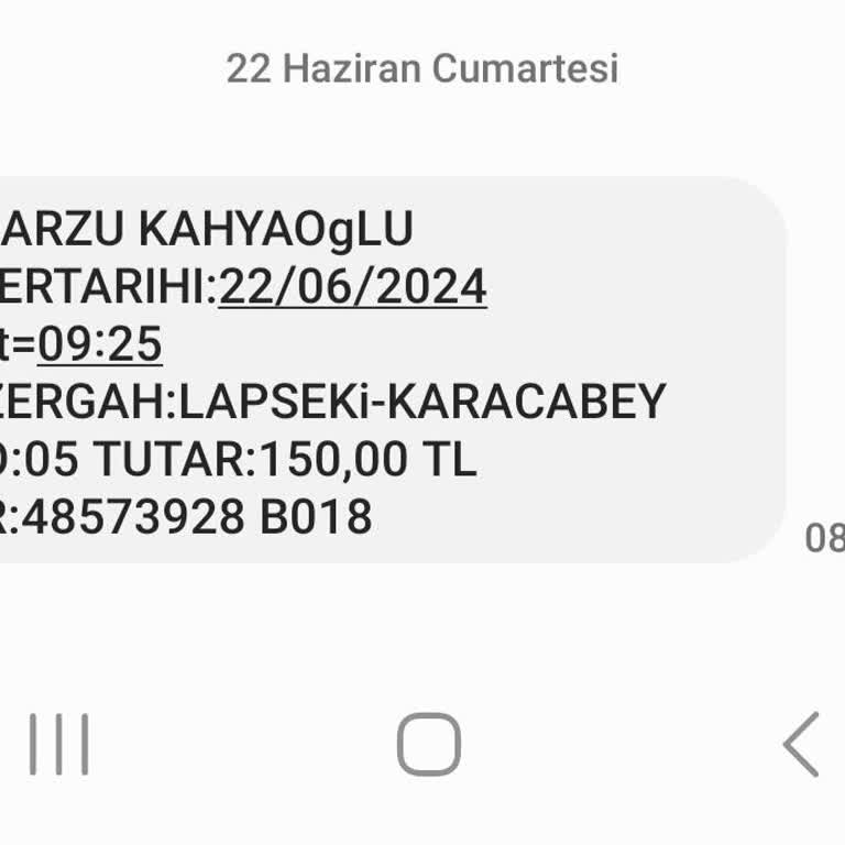 Efe Tur Yolculuktan Hoşnut Değilim
