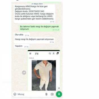 Freemen (Instagram: Freemen.tr) Ürün Değişim Sürecinde Yaşanan Sorunlar Ve Bilgi Eksikliği