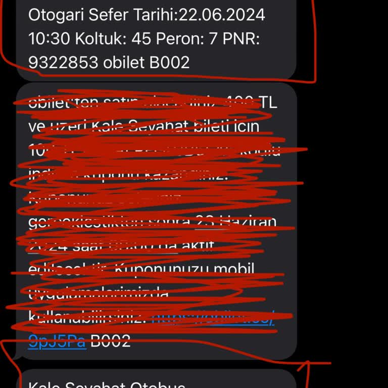Kale Seyahat Otogarda Bizi Almadan Gitti
