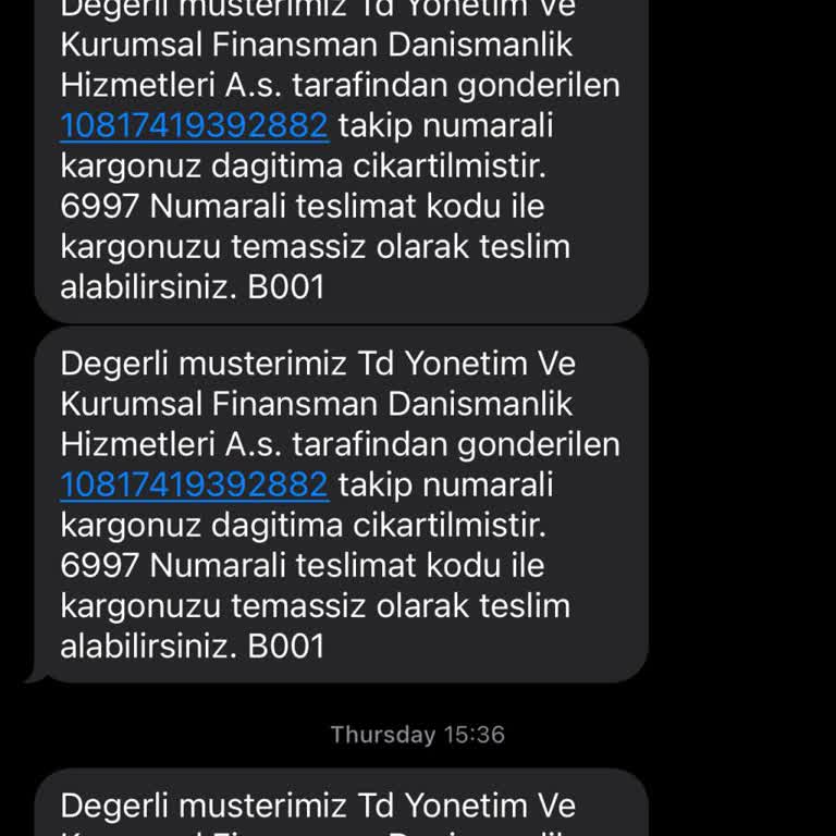 Sürat Kargo Dağıtıma Çıkarılmadan İade Edilen Kargo