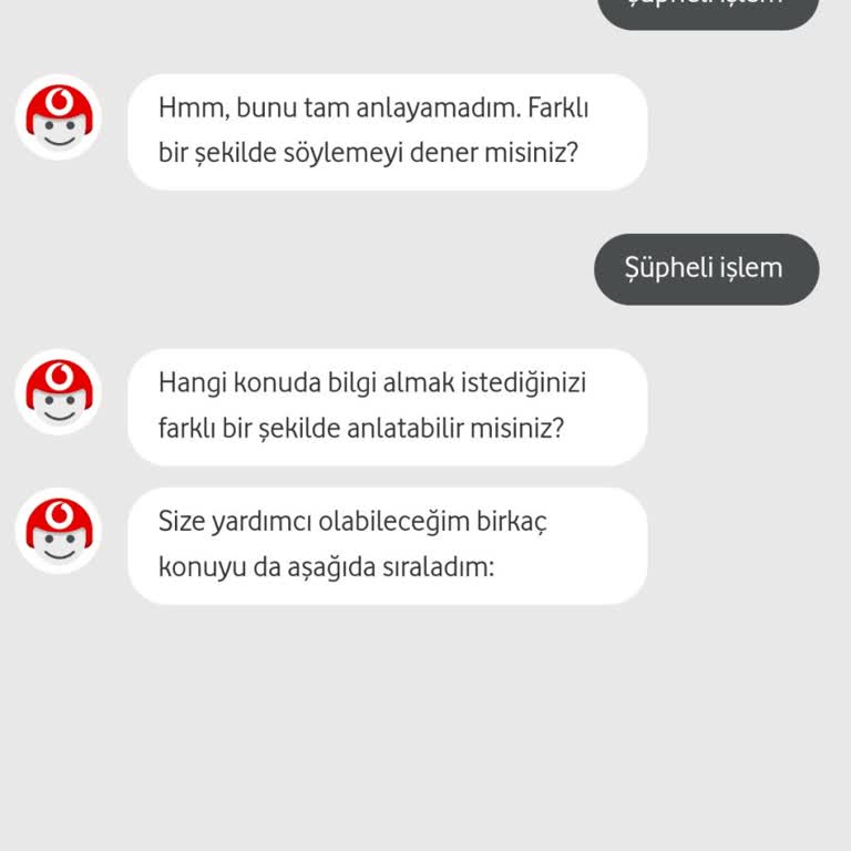 Vodafone Müşteri Temsilcisi Bağlantı