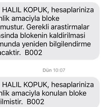 Enpara Bloke Sorunu Nedeniyle Hesabıma Giremiyorum.