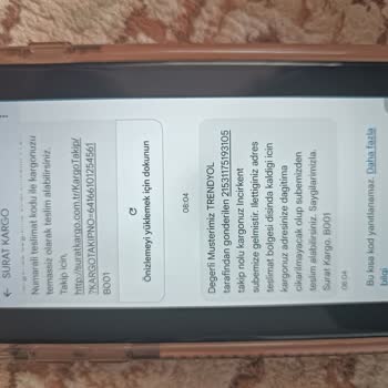 Sürat Kargo Eve Teslimat Yapmıyor