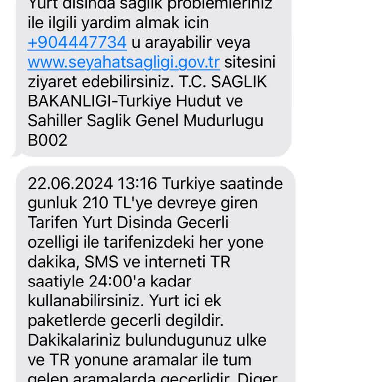 Turkcell Yurt Dışına Çıkmadan Tarife Devreye Girdi