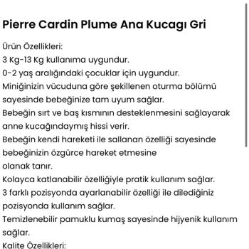 Pierre Cardin Çocuk Pierre Cardin Ana Kucağı