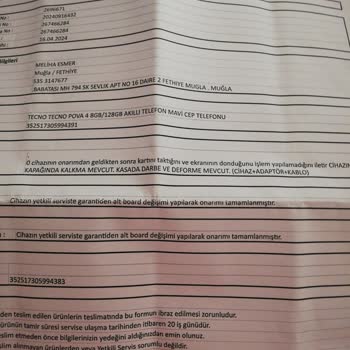 Tecno Mobile Tecno Telefon Donuyor