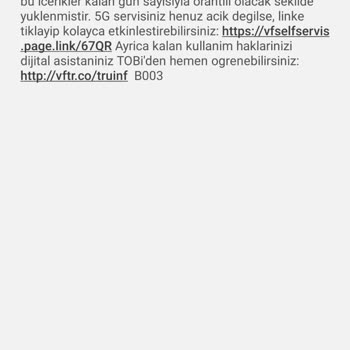 Vodafone Nin Kafasına Göre Yapmış Olduğu Usulsüz Zam (%410)
