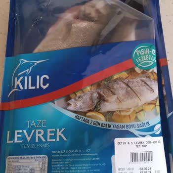 Getir Son Tüketim Tarihi Geçmemiş Bozuk Balığın İadesini Yapmadı