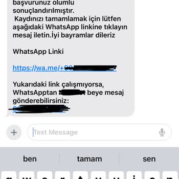 Medeniyet Derneği Burs Başvurusu Yanıltıyor