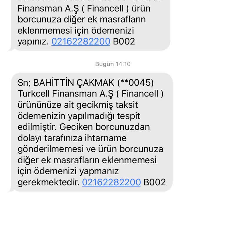 Vodafone Adıma Olmayan Numara