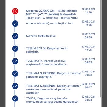 Aras Kargo Kargomun Kayıp Edilmesi/ Başkasına Teslim Edilmesi
