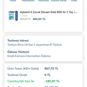 Carrefour Kusurlu Ürün Gönderdi Arkasında Durmuyor