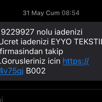 Eyyo Para İadesi Yapmaması