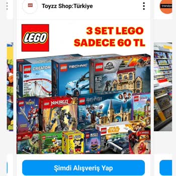 Toyzz Shop 60 TL Lego Kampanyası