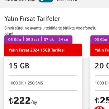Vodafone Kullanım Hakları Faturaları Herkese Farklı Fiyat