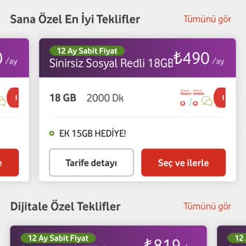 Vodafone Kullanım Hakları Faturaları Herkese Farklı Fiyat