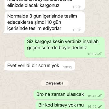 Sneakershome_tr (shopier-instagram) Sipariş Verdiğim Ürünler Hala Elime Ulaşmadı!