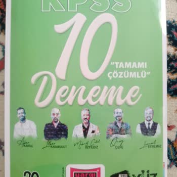Yargı Yayınevi KPSS Lisans 10'lu Deneme Soru Hataları