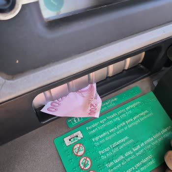 TEB Bankamatik Paramı Aldı Ve Arıza Moduna Geçti Param Ortada Yok