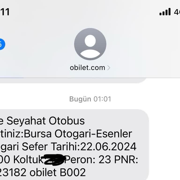 Kale Seyahat 1 Buçuk Saatlik Rötar