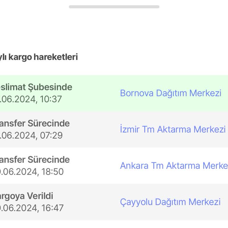 Hepsijet Bornova Kargo Sorunu!
