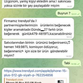 Telegram Ve Trendyol Üzerinden Görev Yaparak Kazanç Sağlama Deneyimi