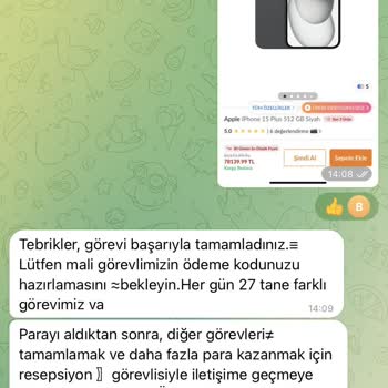 Telegram Ve Trendyol Üzerinden Görev Yaparak Kazanç Sağlama Deneyimi