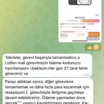 Telegram Ve Trendyol Üzerinden Görev Yaparak Kazanç Sağlama Deneyimi