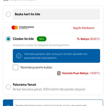 Vodafone Her Şey Yanımda Şans Yanımda Düzgün Çalışmıyor