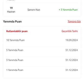 Vodafone Her Şey Yanımda Şans Yanımda Düzgün Çalışmıyor