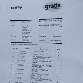 Gratis Özensiz Kargo, Kırılmış Oje
