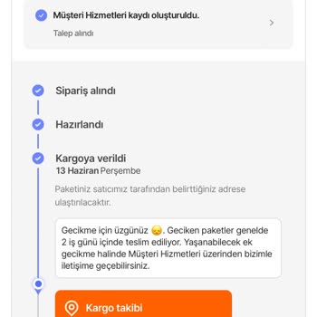 Hepsiburada Ve Hepsijet'in Ürünümü Kaybetmesi Ve Destek Olmaması