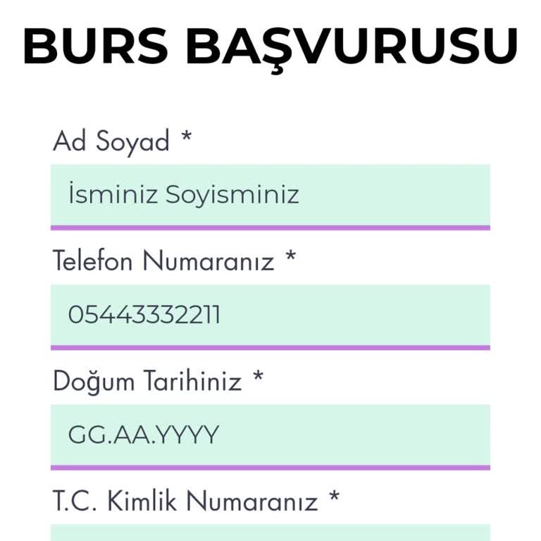 Eğitim Gönüllüleri Vakfı (Burs Başvuru) Tegv Adını Kullanan Bir Vakıf Adına Burs Başvurusu Bulunmaktadır