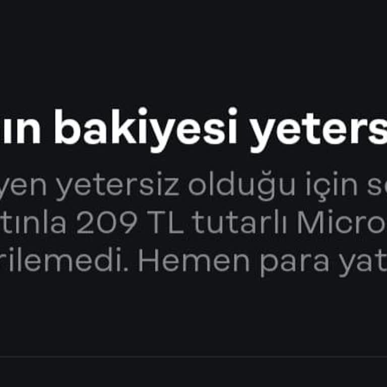 Papara'dan Microsoft Adına 209 TL Çekilmek İstendi!