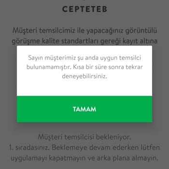 CepteTeb Görüntülü Görüşmeye Bağlanıyorum