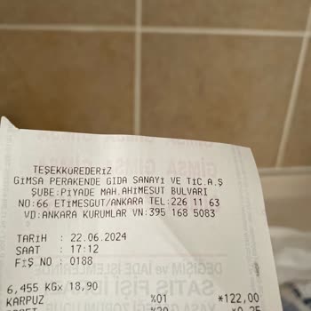 Gimsa Bembeyaz Karpuz Tatsız