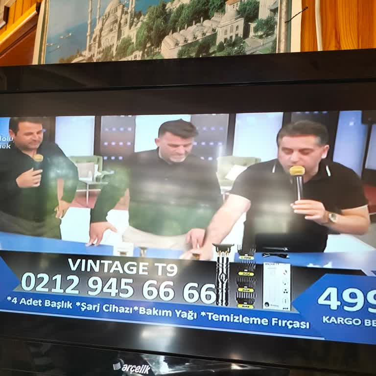 Anadolu Dernek TV Vintage T9 Tıraş Makinesi