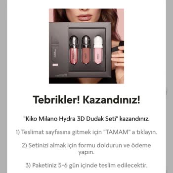 Kiko Milano Yanlışlıkla Yapılan Ödeme Ve Kart Güvenliği Endişesi