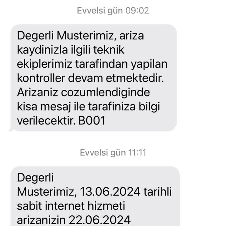 Türk Telekom İnternet Hizmeti Alamıyoruz