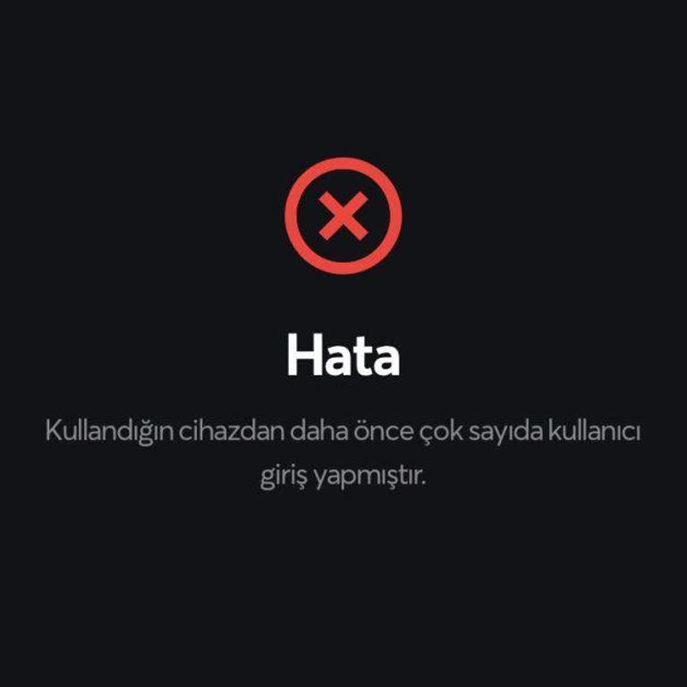 Papara "Kullandığın Cihazdan Çok Sayıda Kullanıcı Giriş Yapmıştır"