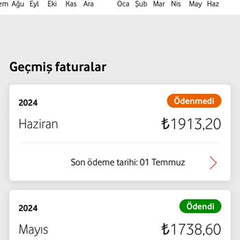 Vodafone Yüksek Fatura Geliyor