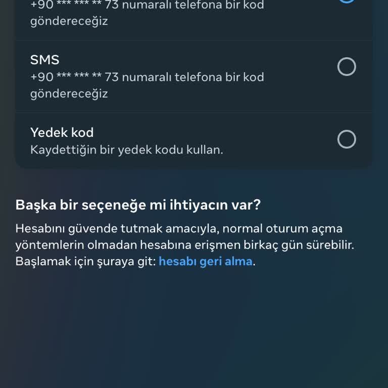 Instagram'a Giriş Yapamıyorum