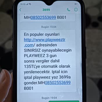 Playweez Para İadesi İstiyorum