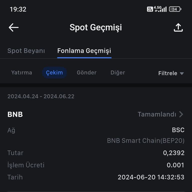 Bitexen Bnb Adres Değişikliği