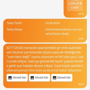 Trendyol Bozuk Saati Bize Gönderiyor!