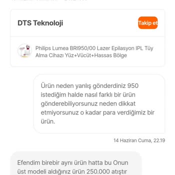 Hepsiburada Philips DTS Satıcısı