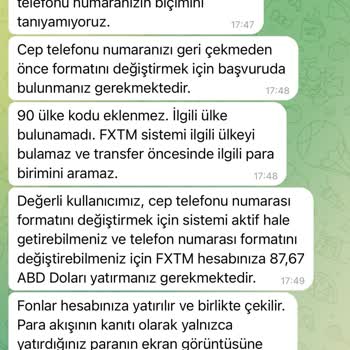 Forextime (FXTM) Para Transferinde Yaşadığım Sorun Ve Yardım Talebi