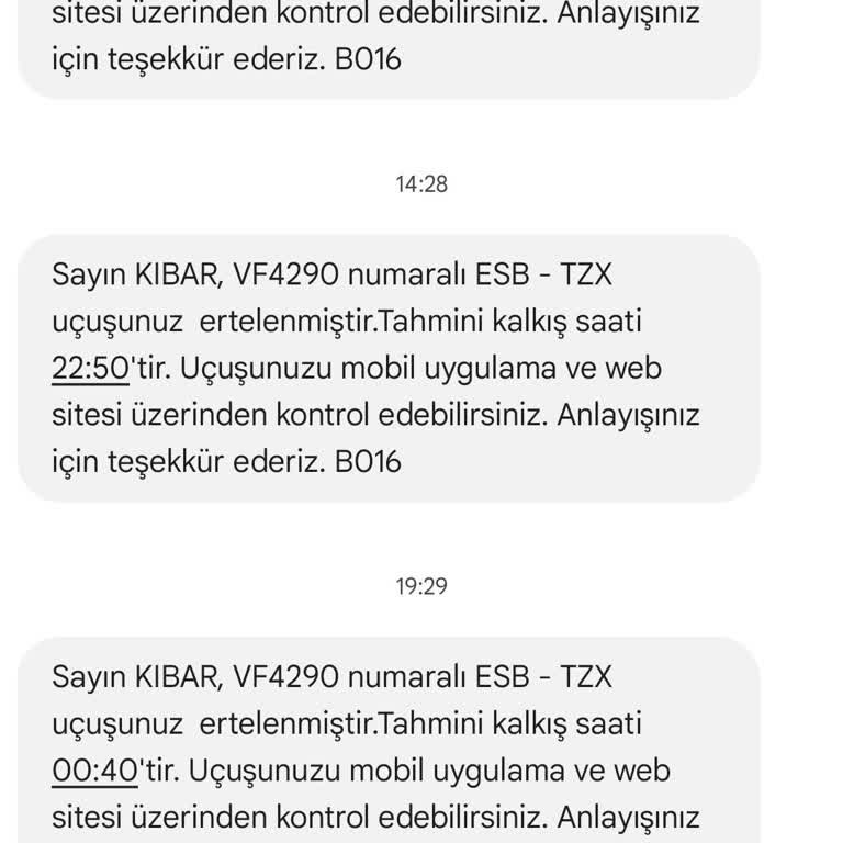 Ajet Sürekli Rötar Yapıyor